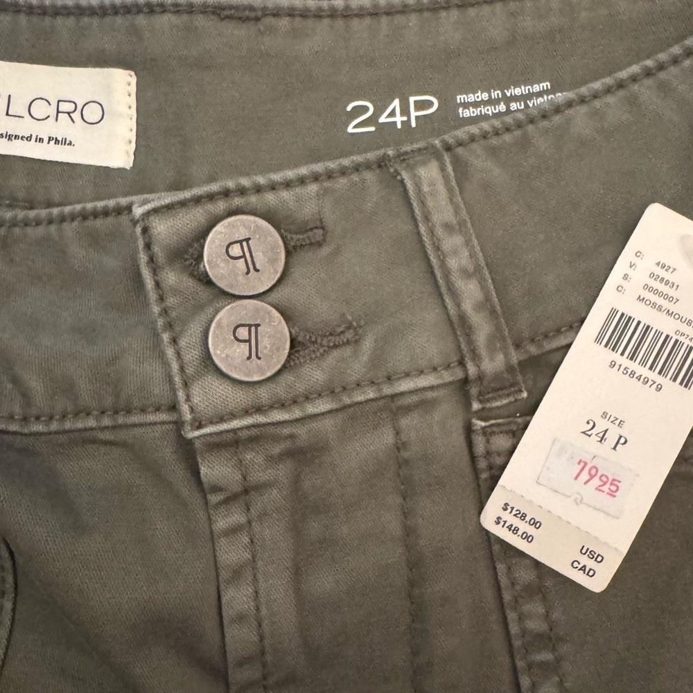 NWT Size 24P - Anthropologie The Wanderer pants by Pilcro - Picture 16 of 16